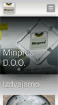 Mobile Screenshot of minpres.rs